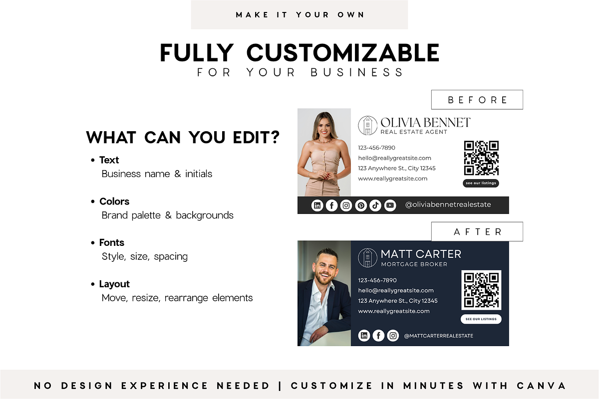 Real Estate Email Signature Template, an Email Template by BrandhavenStudio (Photo 7 of 11)