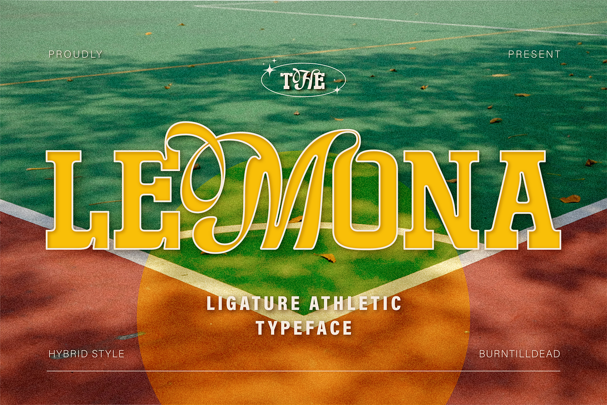 Lemona - Hybrid Style, a Slab Serif Font by Burntilldead (Photo 1 of 13)