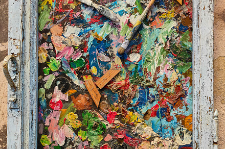 Creative paintings by Odessa artists, an Abstract Photo by Photostock