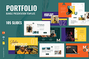 Portfolio Bundle Templates, a Presentation Template by deTheme (Thumbnail 1 of 13)