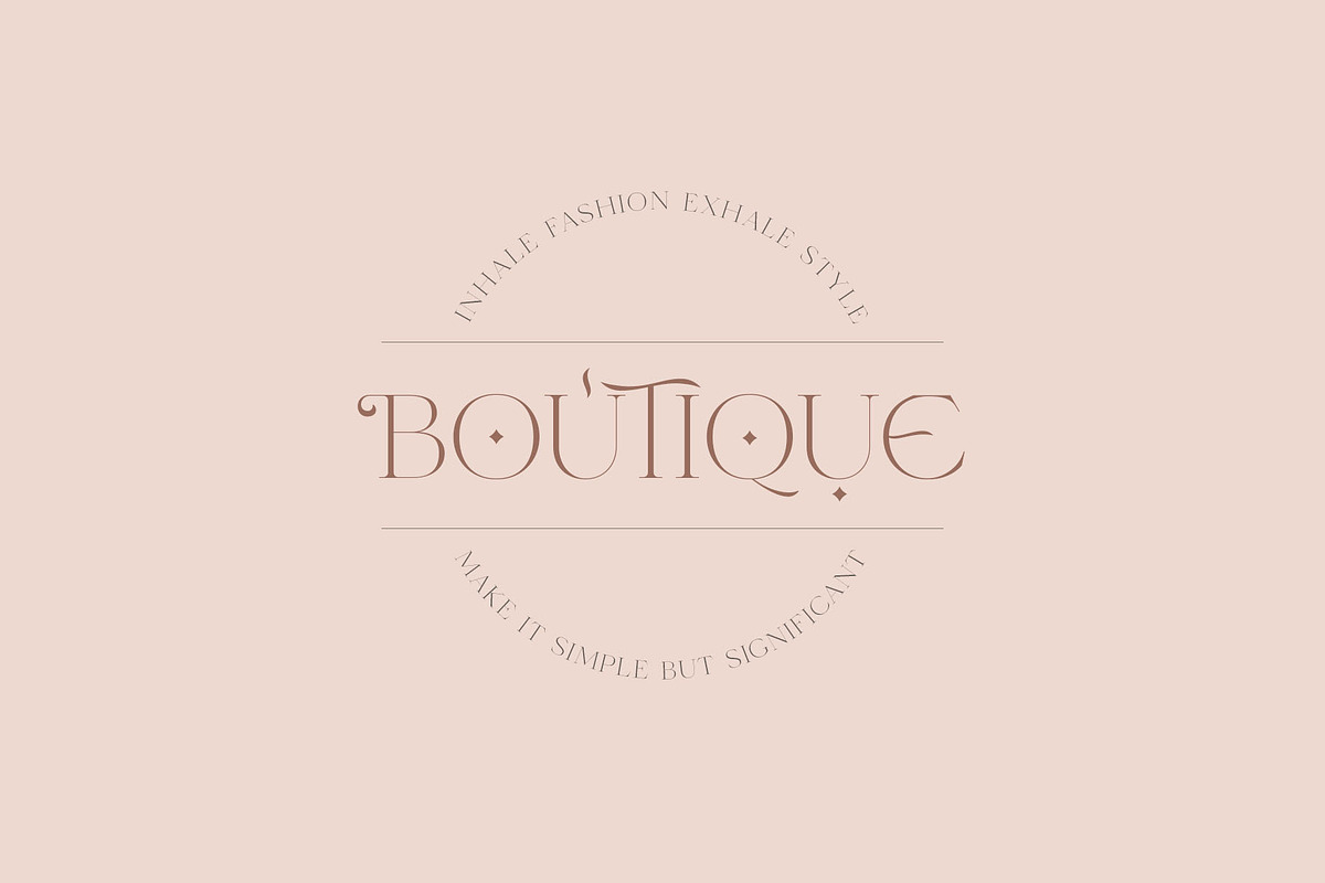 Lovalina - Elegant Serif Font Family preview 8