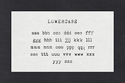 Corpus Typewriter Font, a Serif Font by Brent Galloway (Thumbnail 5 of 10)