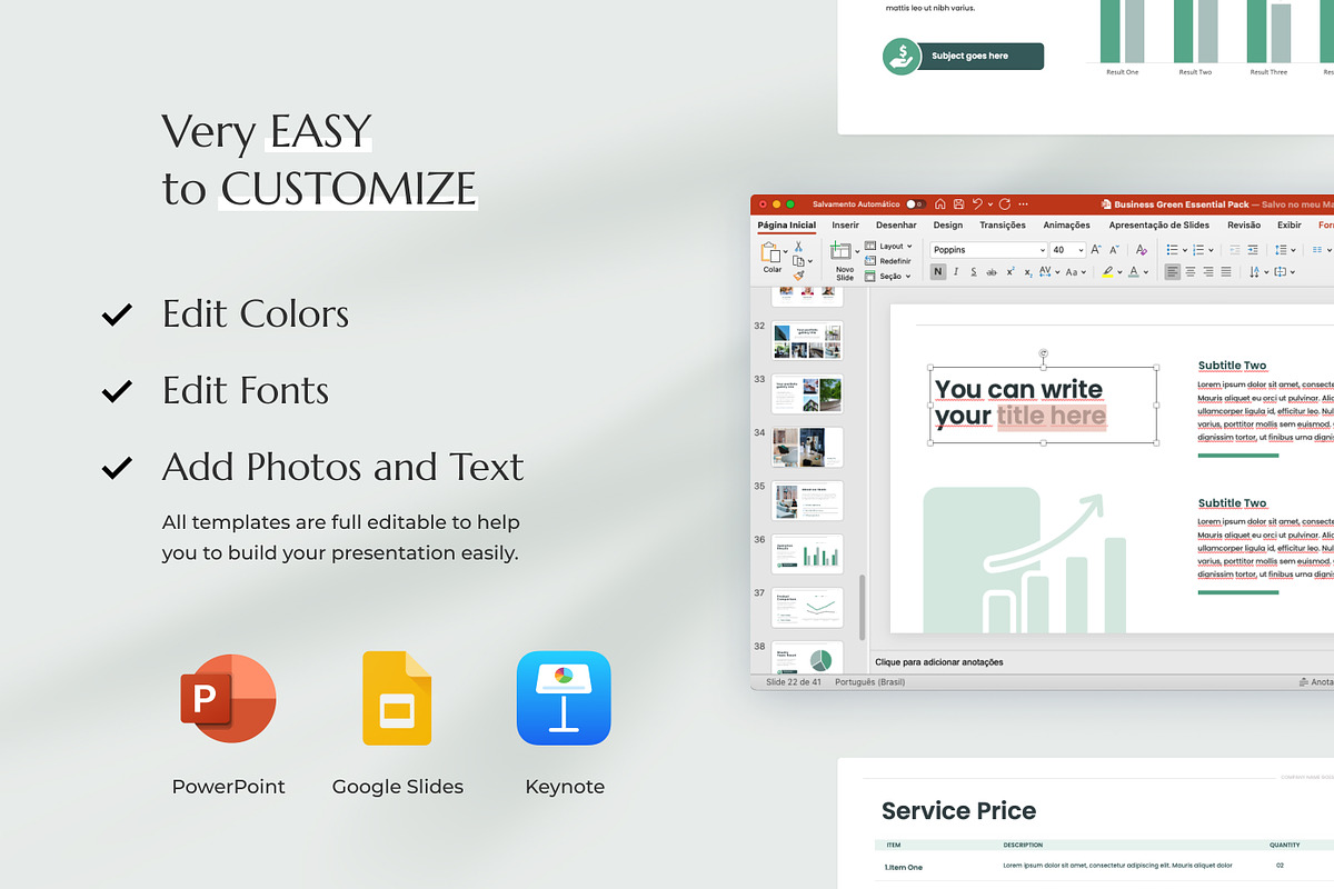 Presentation Templates for Business, a Presentation Template by Modo Design Studio (Photo 8 of 10)