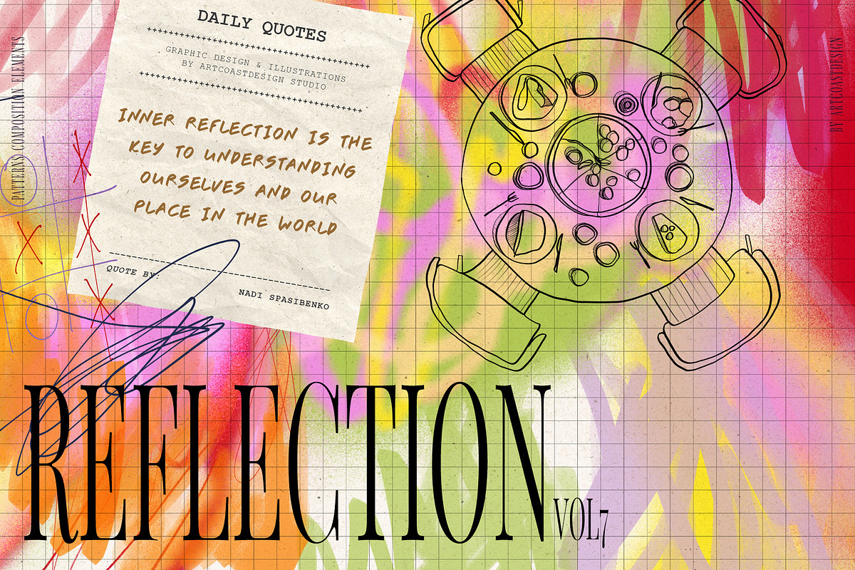 Reflection Scribble & Posters, an Object Graphic by nadispasibenko (Photo 10 of 15)