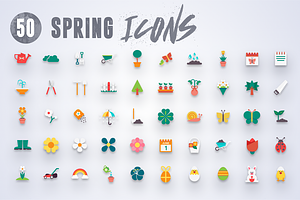 50 Spring Icons Vol.2