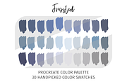 Procreate Christmas Color Palettes, a Palette Add-On by STUDIO 17 (Thumbnail 9 of 11)