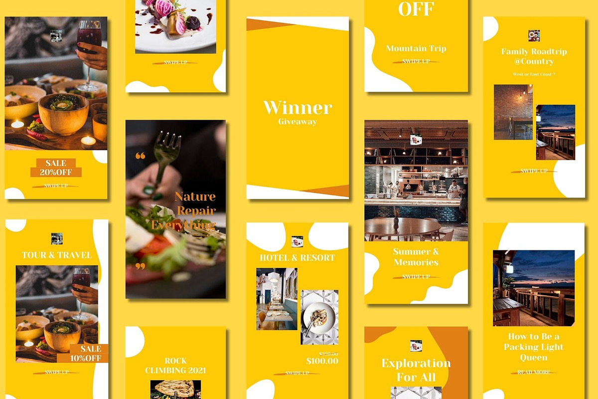 Radiant Social Media Story Template, a Social Media Template by BoontenStudio (Photo 3 of 8)