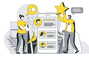 Business Outline Illustrations, a Templates & Theme by alexdndz (Thumbnail 4 of 52)