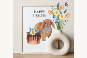 Petite Bunnies & Spring Wildflowers, a Seasonal Illustration by Catch the Dream Art (Thumbnail 8 of 14)