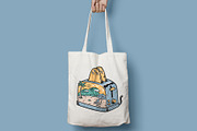view of the beach in the toaster, an Object Illustration by gunaonedesign (Thumbnail 4 of 4)