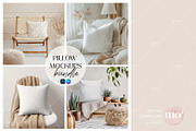 Pillow Mockup Bundle, a Product Mockup by MoMockups (Thumbnail 1 of 5)
