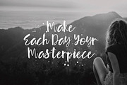 Orange Flower! Typeface with Extras, a Script Font by Anastasia Cuza (Thumbnail 2 of 9)