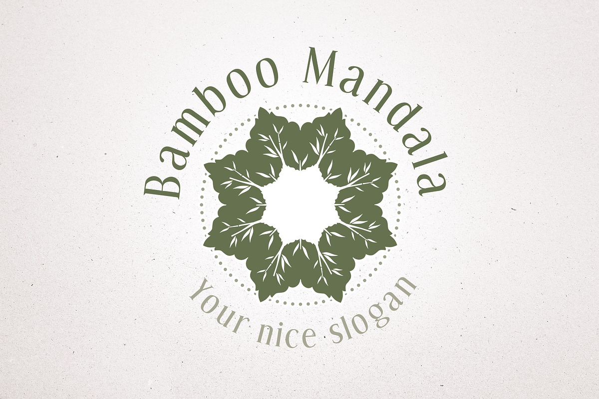 Mindful Bamboo Mandala Branding Kit, a Branding & Logo Template by Elibee (Photo 10 of 11)