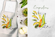 Green detox smoothies, a Food Illustration by MsFlaffy (Thumbnail 6 of 15)