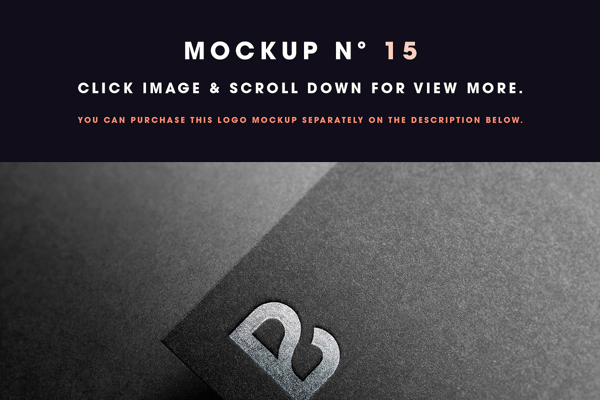 50 Logo Mockup Branding Bundle - V3, an Advertising Mockup by Asylab (Photo 21 of 57)