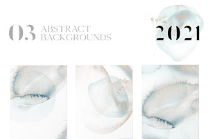 Watercolour Abstract Image Set