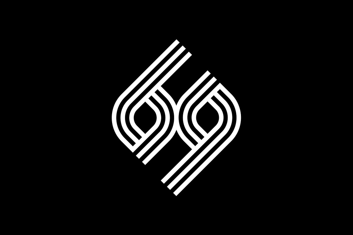 Creative Simple Number 69 Logo, a Branding & Logo Template by Buqancreative (Photo 2 of 3)