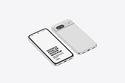 Google Pixel 8A Phone Mockup, an Android Mockup by UnicDesign (Thumbnail 14 of 15)