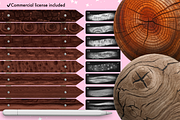 Procreate Wood interior brushes, a Brush Add-On by Revabrush (Thumbnail 3 of 7)