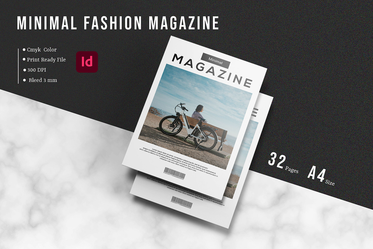 Minimal Magazine, a Magazine Template by Template Shop (Photo 1 of 19)