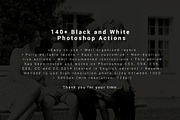 140+ Black & White Photoshop Action, an Action Add-On by DuoFankaar (Thumbnail 12 of 12)