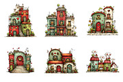 Farmhouse Valentine Clipart, an Illustration by SinaCreation (Thumbnail 4 of 11)