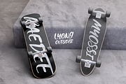 Lyong Outsider | Hand Drawn Brush, a Handwritten Font by Denustudios (Thumbnail 10 of 13)