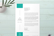 Business Letterhead Word, a Stationery Template by ResumeDevisers (Thumbnail 6 of 8)
