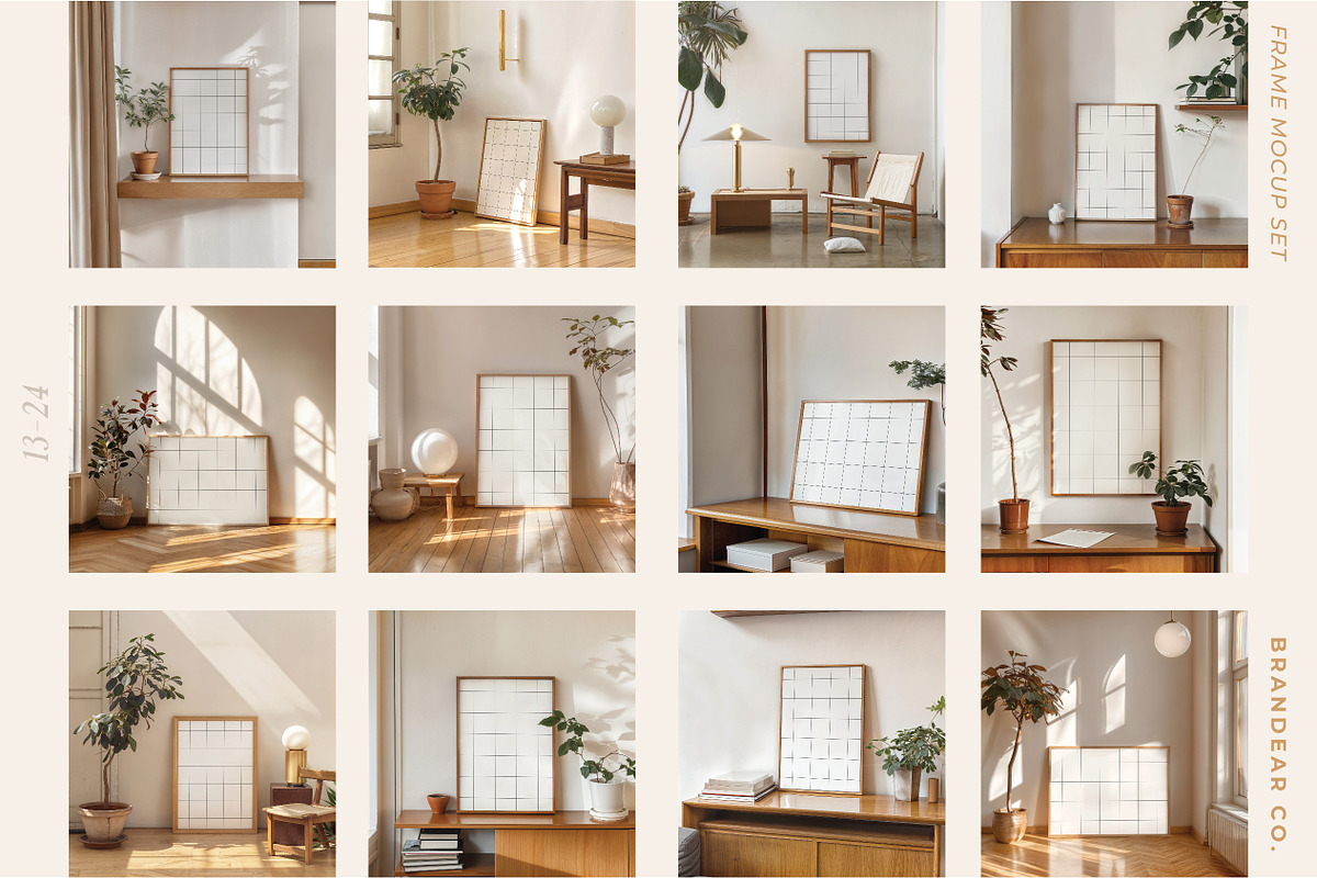Natural Interior | 24 Frame Mockups, a Household Mockup by Brandear Design (Photo 11 of 11)