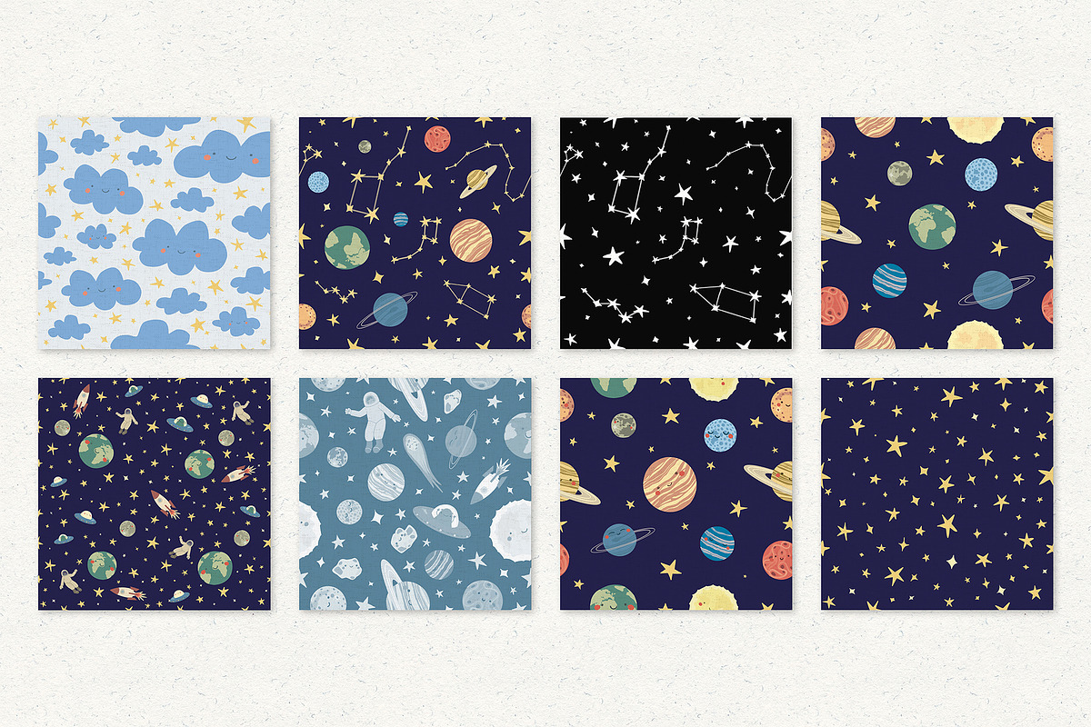 Solar system big design bundles., an Education Illustration by ann_etc (Photo 7 of 14)