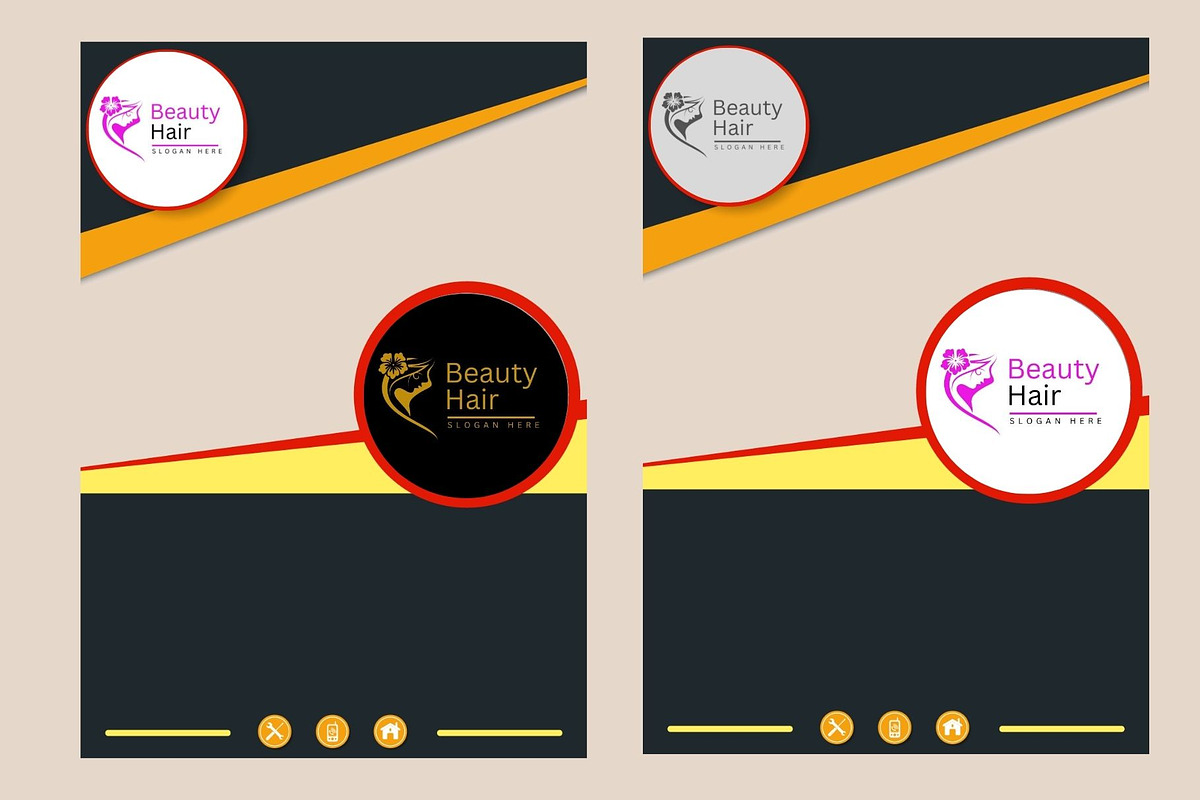 Stunning Beauty Shop Logo Design, a Branding & Logo Template by Mishek Munene (Photo 8 of 8)