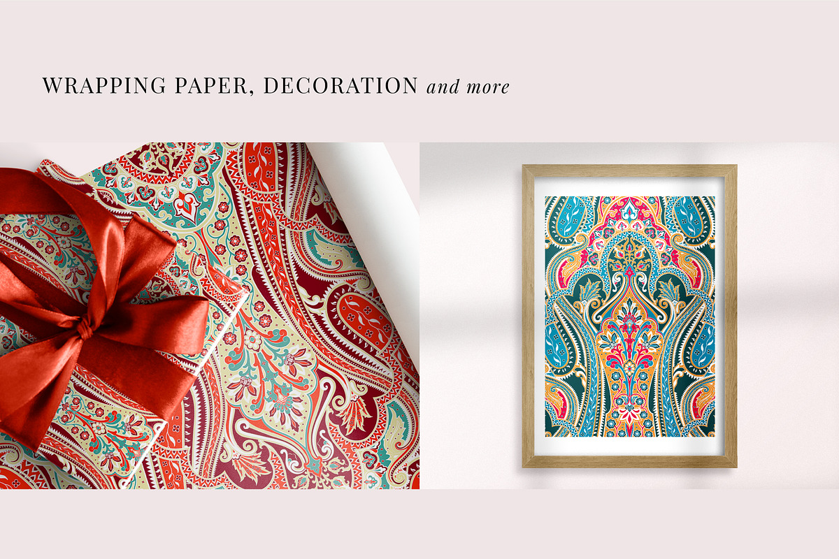 Bohemian Paisley Premium Pattern, a Pattern Graphic by ASTUDIO (Photo 7 of 7)