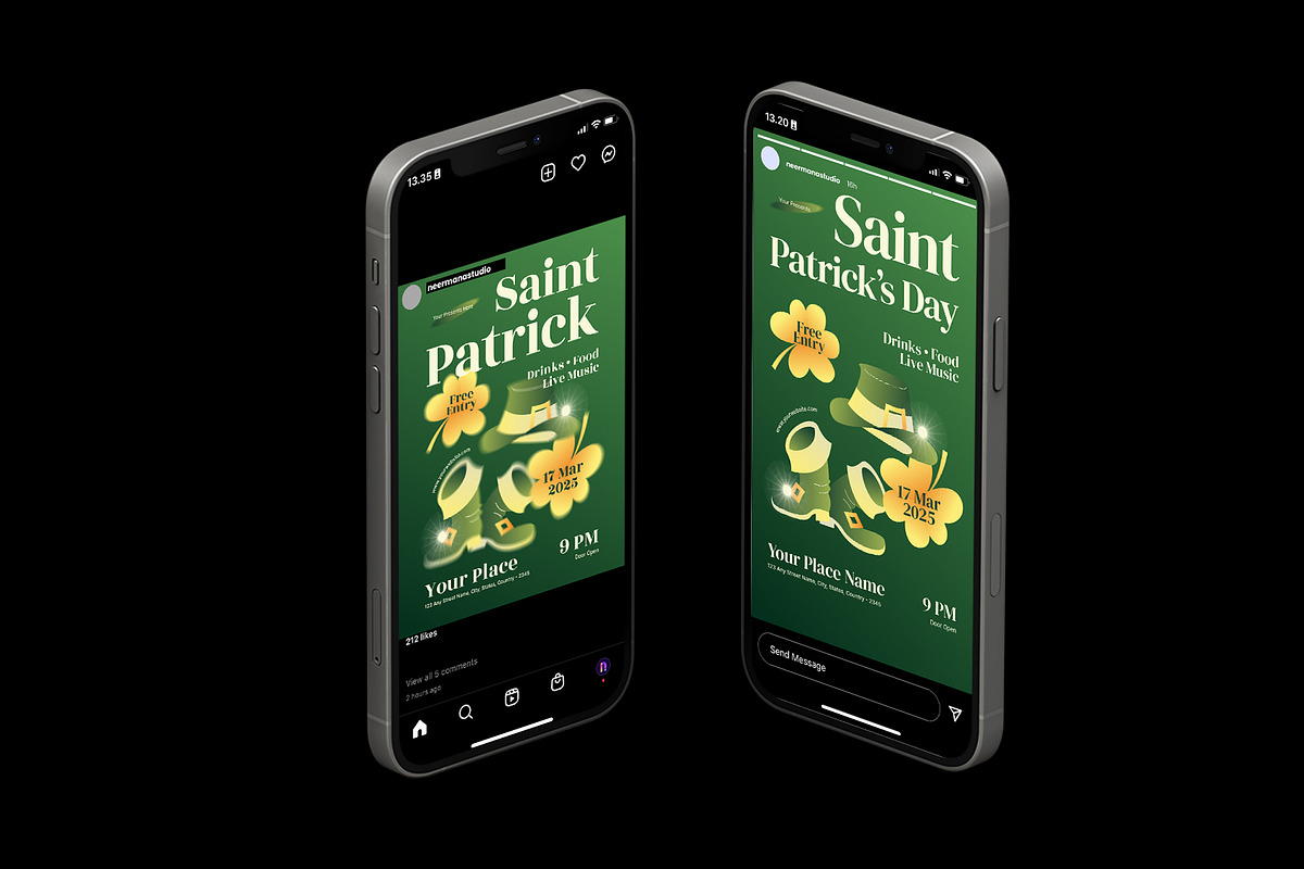 St Patricks Day Flyer, a Flyer Template by Neermana (Photo 4 of 4)