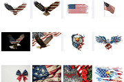 4th of July Patriotic Day Bundle, an Illustration by VetalStock (Thumbnail 3 of 3)