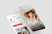 Fire - Social App UI Kit, an UI Kit Template by iDoodle Studio (Thumbnail 2 of 4)