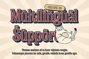 Helvine 3D, a Serif Font by Craft Supply Co. (Thumbnail 4 of 8)