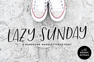 Lazy Sunday Font