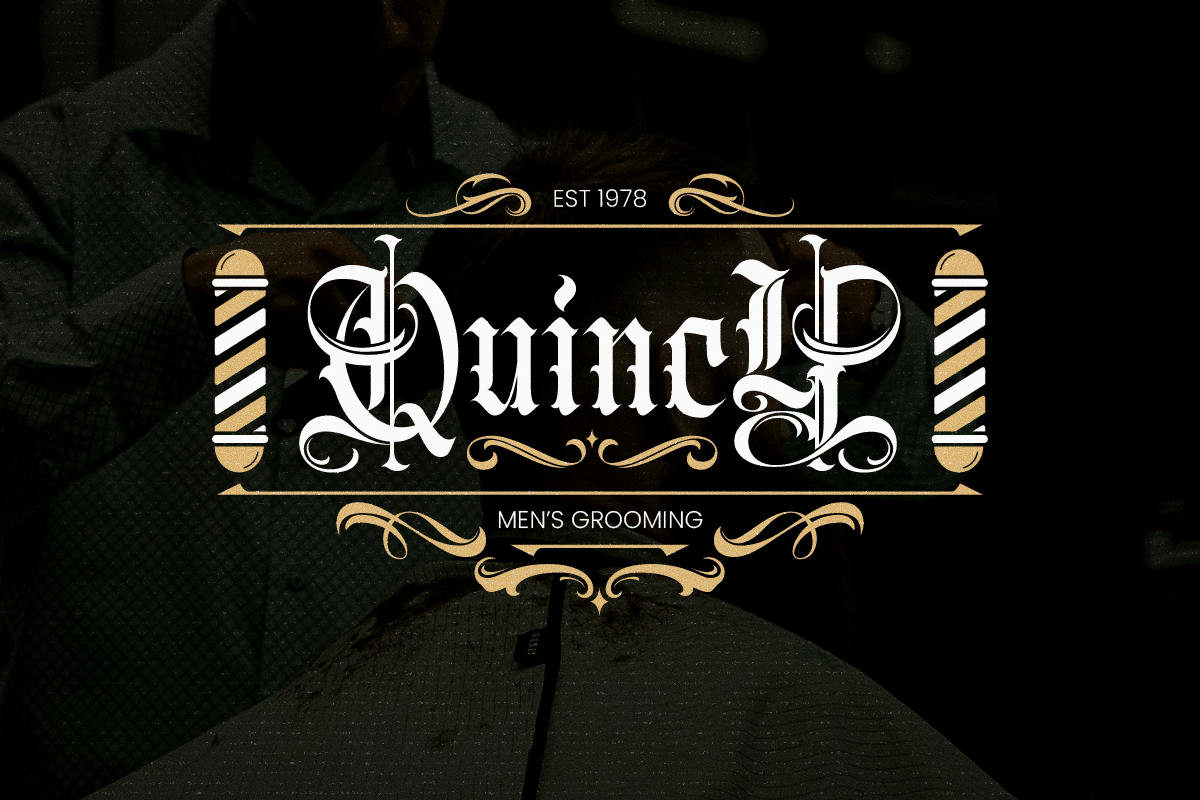 Vighty - Blackletter Font, a Blackletter Font by Sronstudio (Photo 4 of 9)