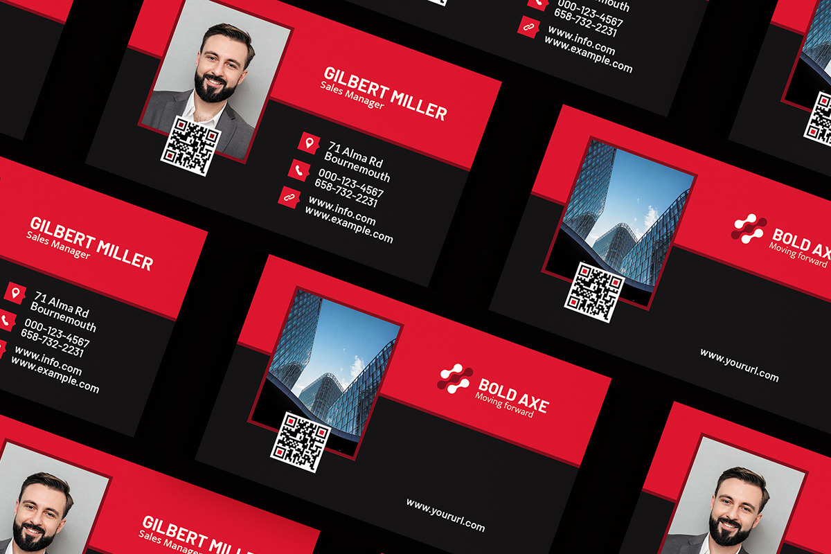 Modern Business Card, a Card Template by iDoodle Studio