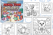 Bold & Easy Animal Town Holidays, an Animal Illustration by Ink Gallery (Thumbnail 2 of 3)