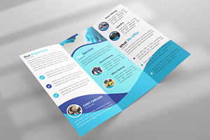 Cleaning Company Trifold Brochure