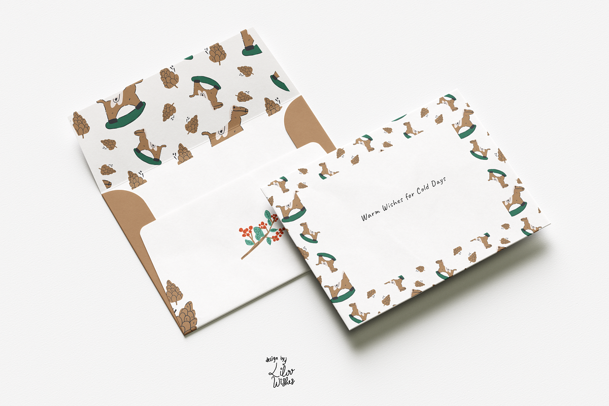 The Winter Gathering: Winter Clipart, a Seasonal Illustration by lilovwishes (Photo 3 of 8)