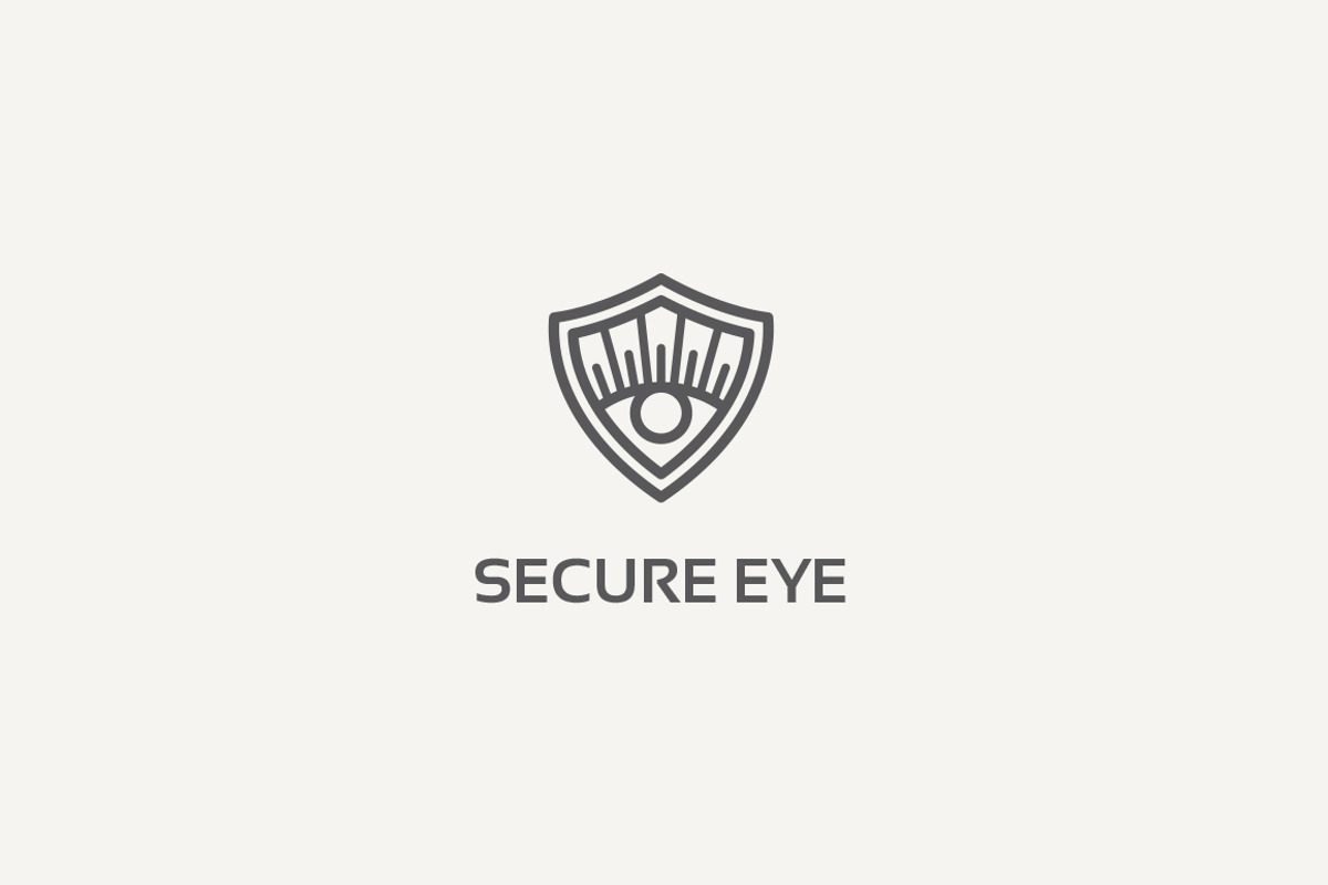 Secure Eye Logo, a Branding & Logo Template by CAIRON CREATIVESTUDIO