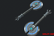 5 Fantasy Stylish Hand Axe -PBR-, an Object 3D Model by TFE Game Art (Thumbnail 9 of 16)