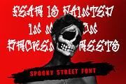 Spooky Street Horror Graffiti Font, a Font by PutraCetol Studio (Thumbnail 2 of 5)