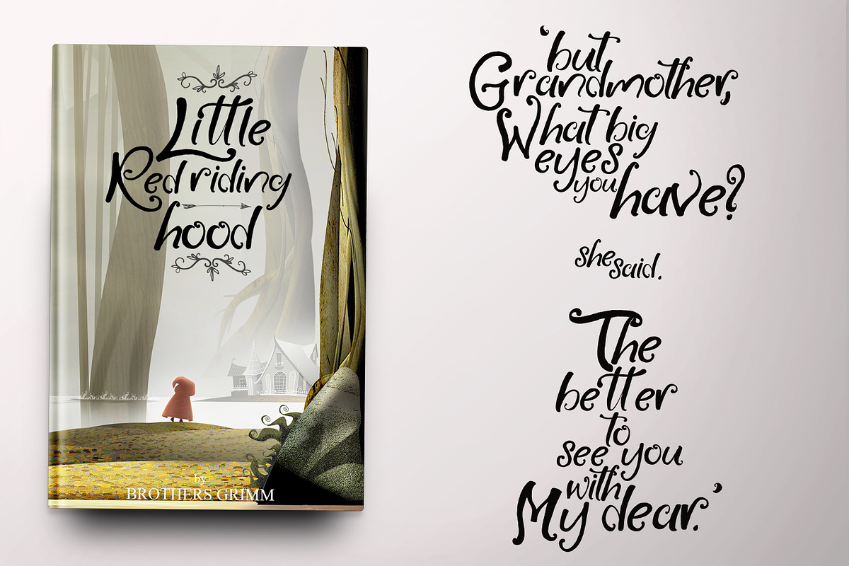 Little Raspberry Typeface+Extras preview 3