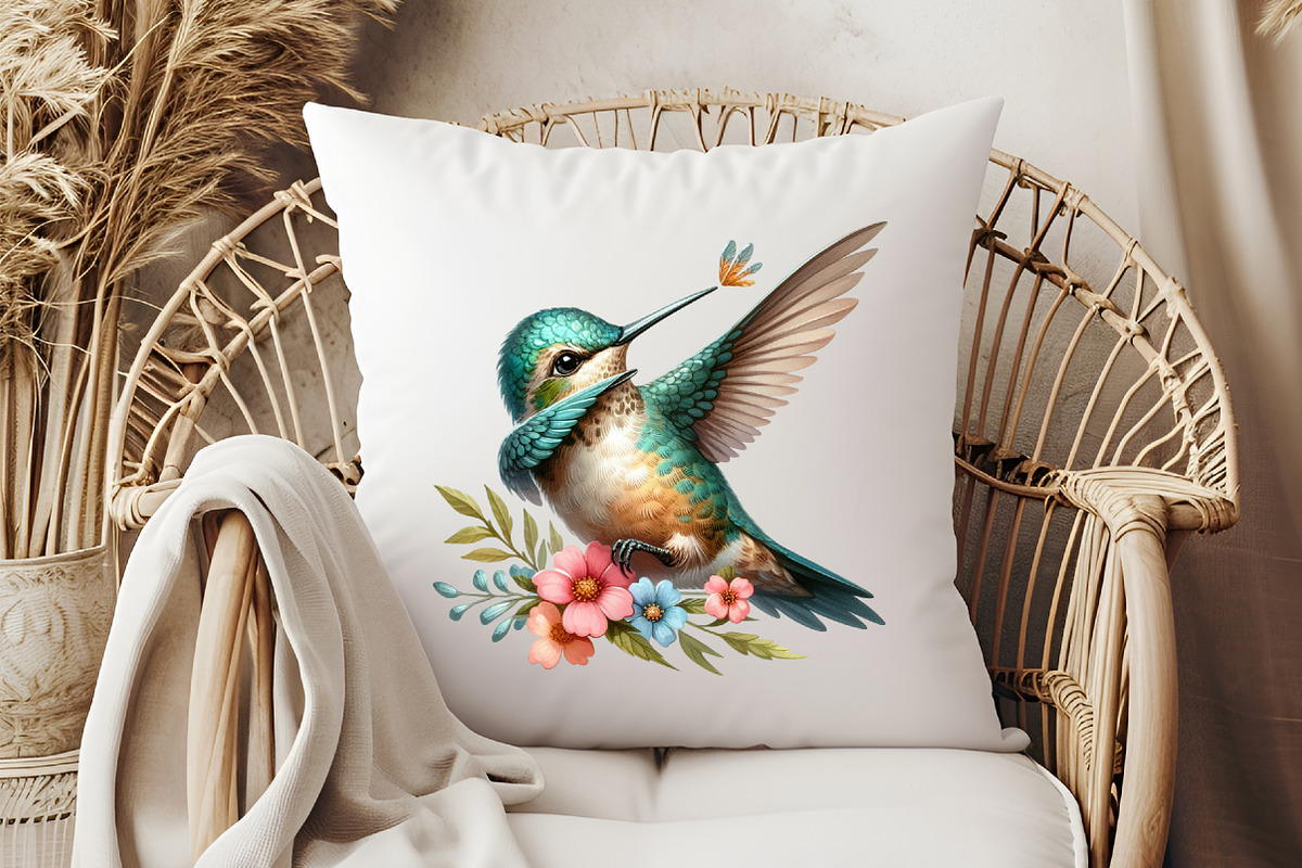 Cute Dabbing Hummingbird Sublimation, an Illustration by Pixels.Craft (Photo 7 of 7)