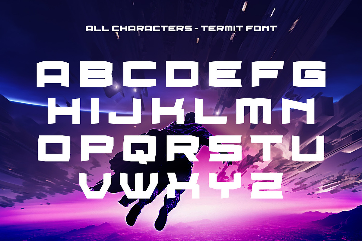 Termit, a Symbol Font by Ditatype (Photo 9 of 10)