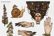 Witchcraft clipart Green witch plant, a Texture Illustration by Belusuab (Thumbnail 5 of 15)