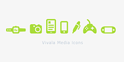 Vivala Media Icons, a Symbol Font by VivalaType (Thumbnail 3 of 5)